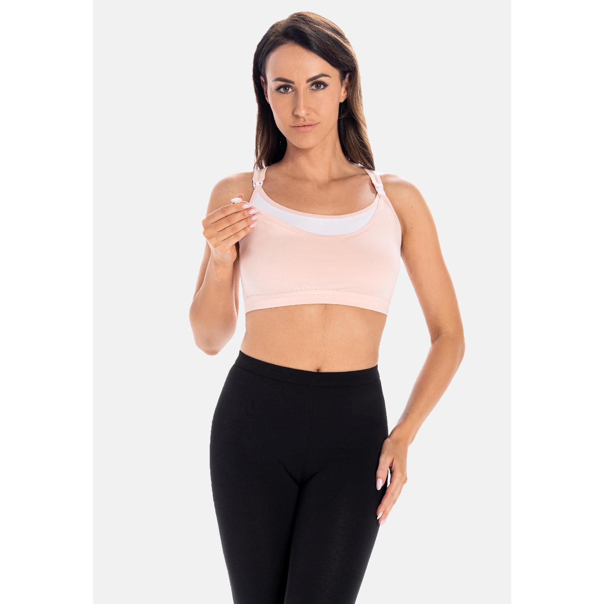Teyli - Top De Sport Pour Femme Teyli Maya - Brassière - Rose - 32 3xs - Decathlon