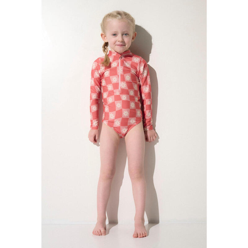 Maillot de bain une pièce anti-UV Fille, Flores, Floral Vibes