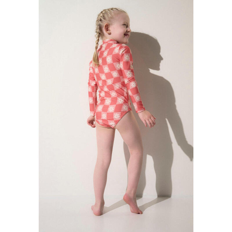 Maillot de bain une pièce anti-UV Fille, Flores, Floral Vibes