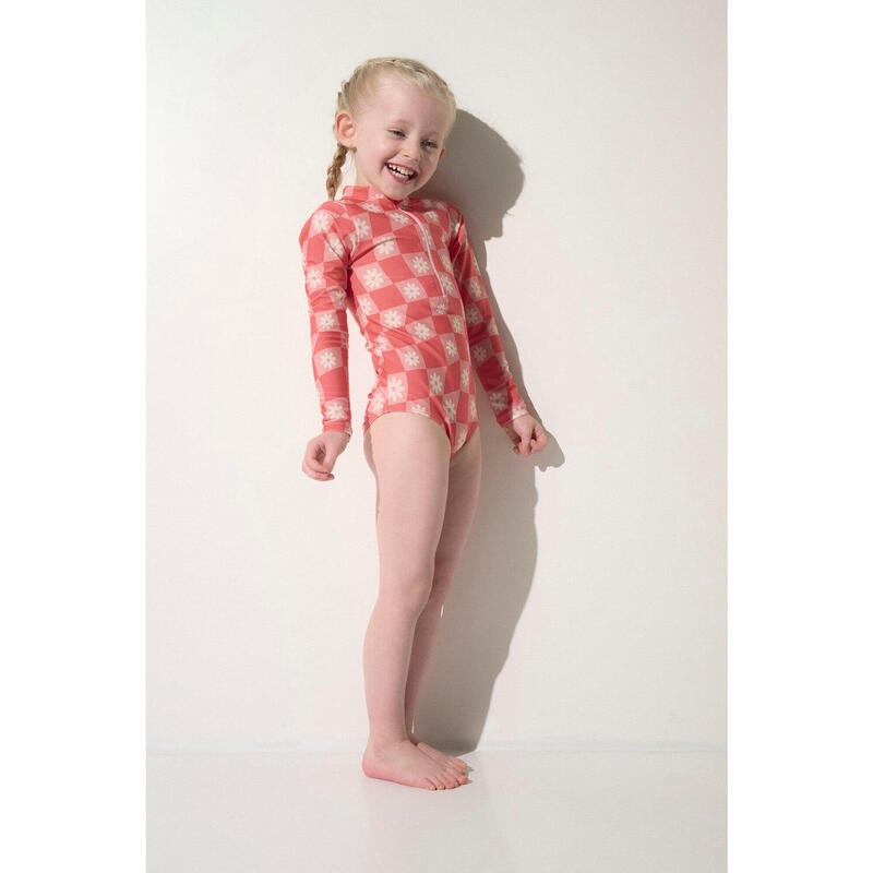Maillot de bain une pièce anti-UV Fille, Flores, Floral Vibes