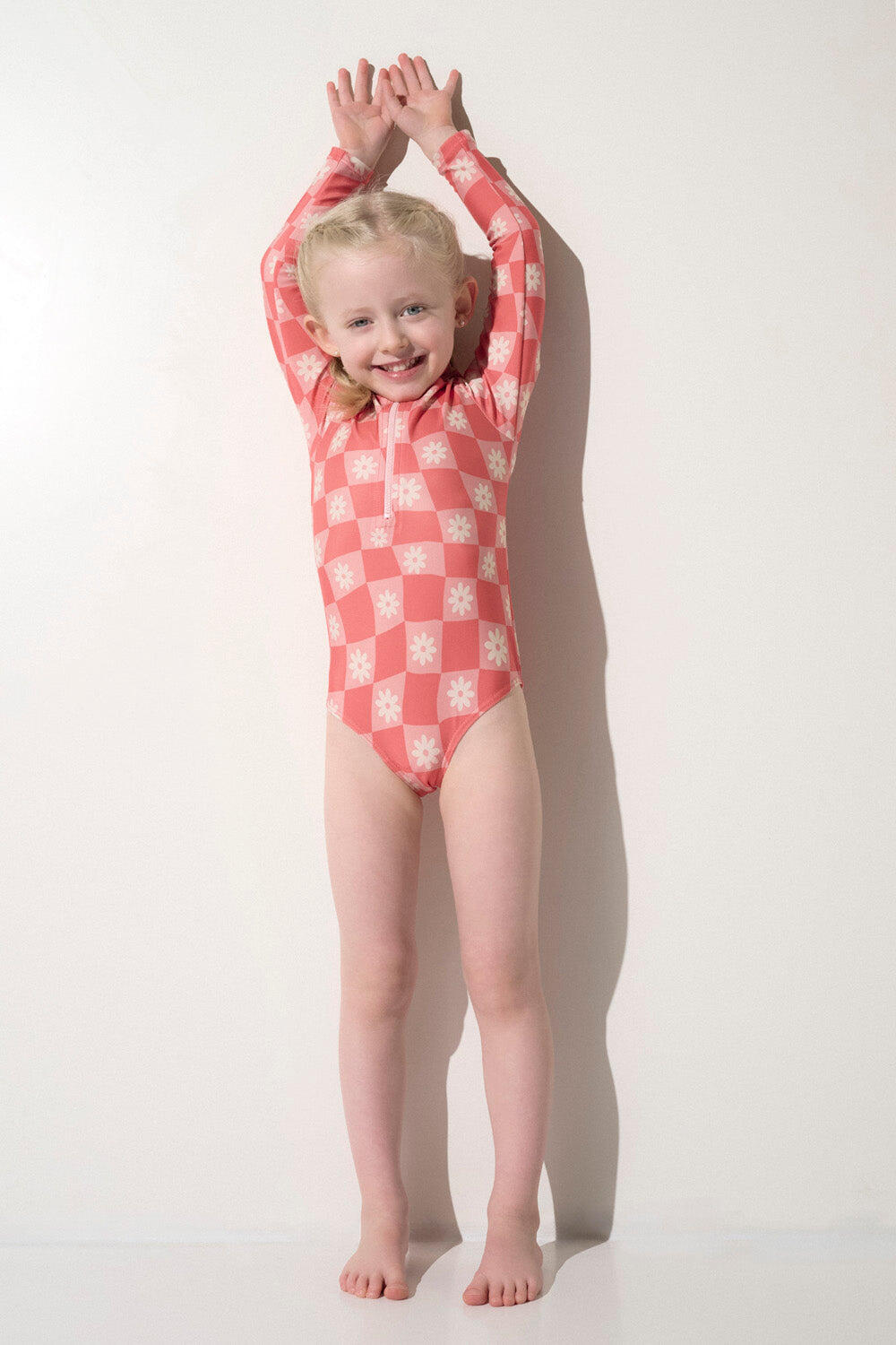Maillot de bain une pièce anti-UV Fille, Flores, Floral Vibes 6/7