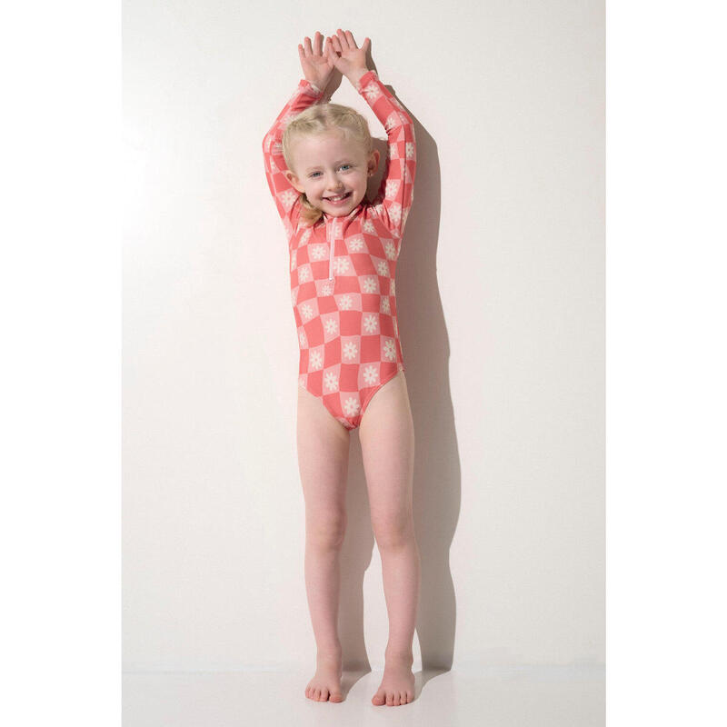 Maillot de bain une pièce anti-UV Fille, Flores, Floral Vibes