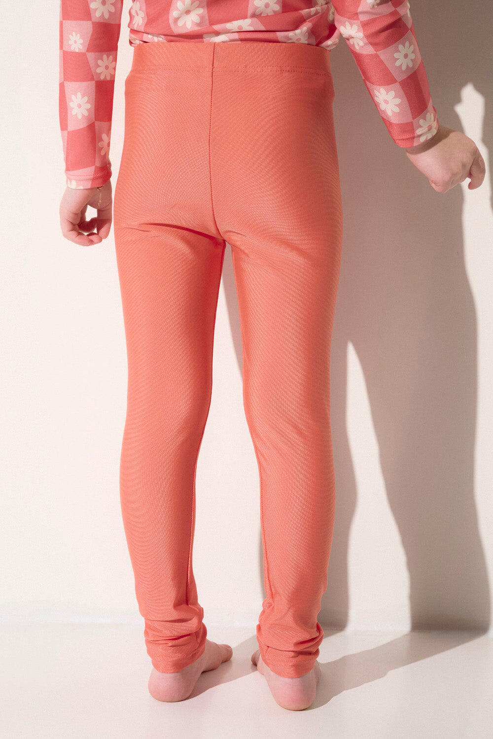 Legging de bain anti-UV Bébé, Samoa, Hortensia 3/4