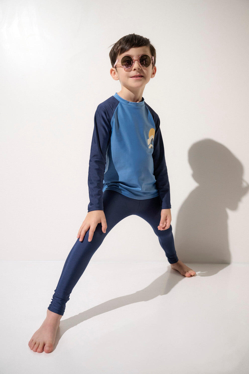 T-shirt de bain anti-UV Enfant, Fidji, Brise d'été 4/7