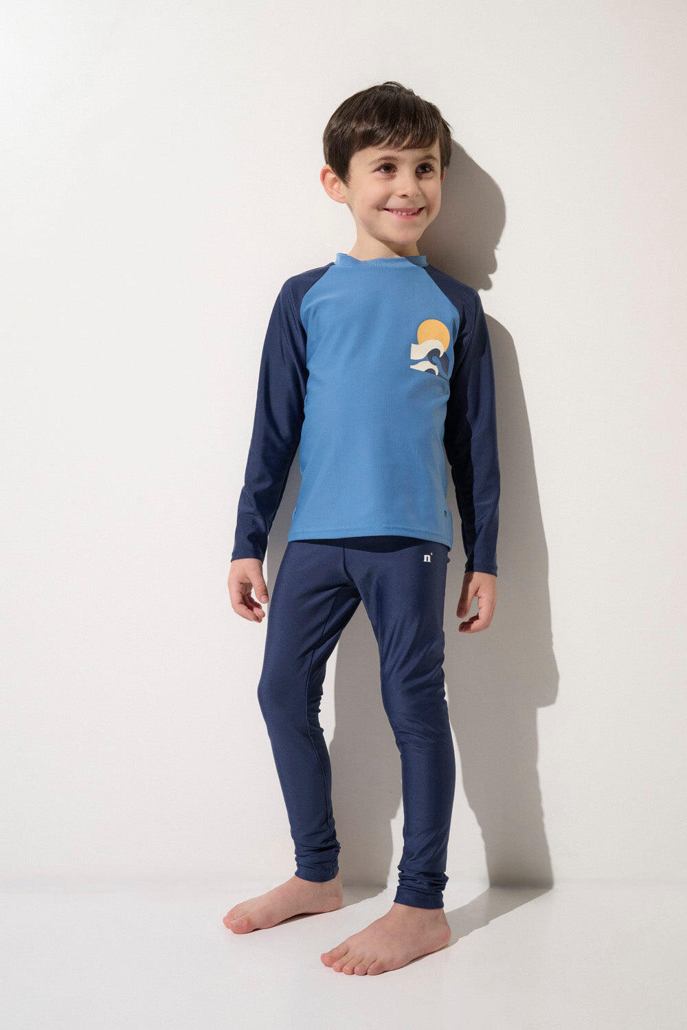 T-shirt de bain anti-UV Enfant, Fidji, Brise d'été 3/7
