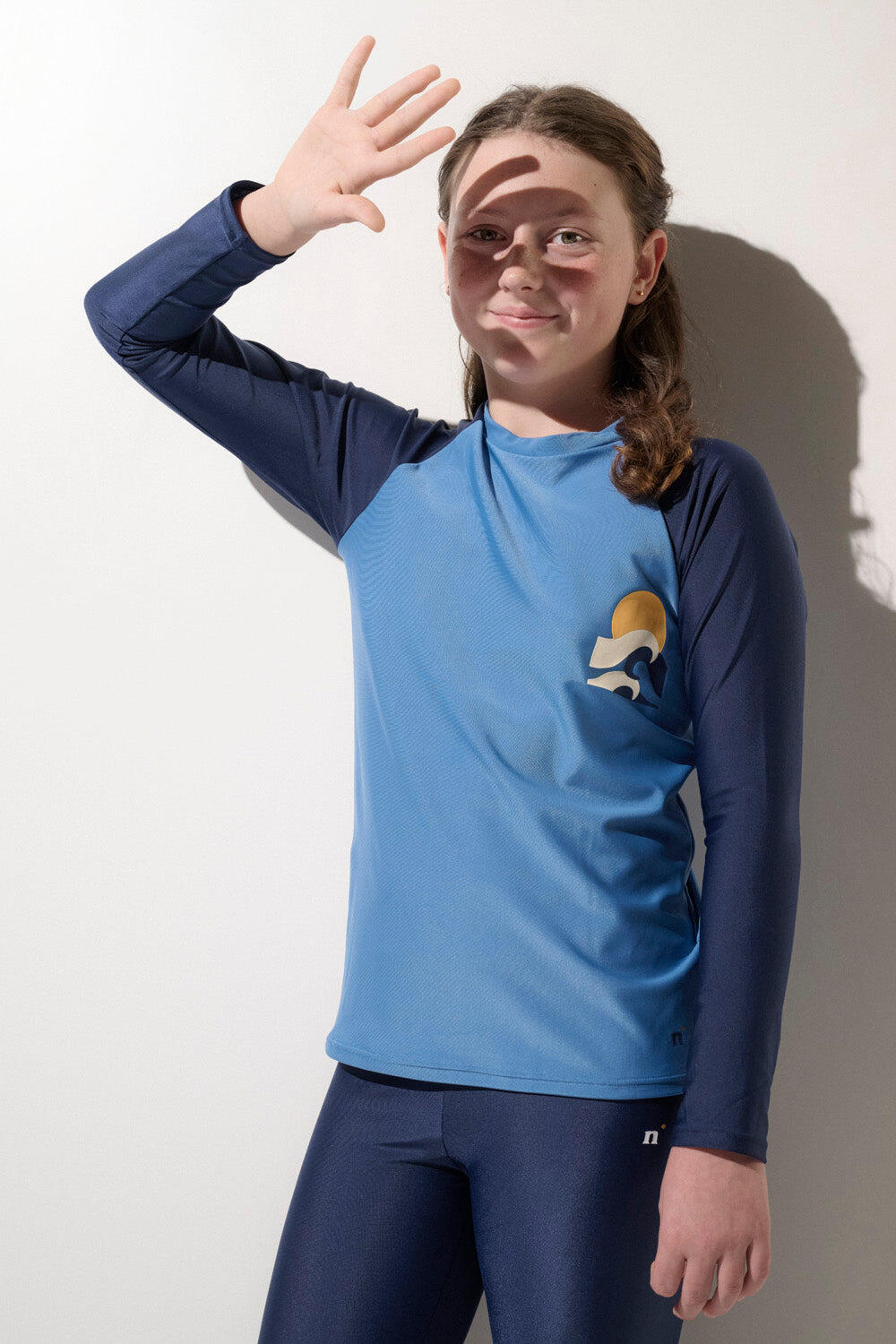 T-shirt de bain anti-UV Enfant, Fidji, Brise d'été 5/7
