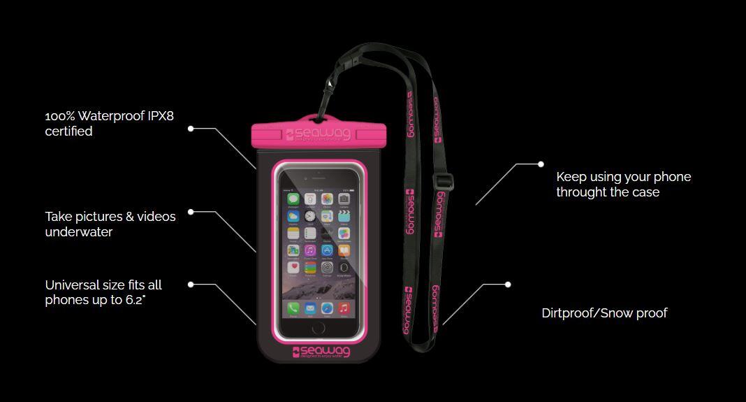 Kit / set di custodie impermeabili per telefono Seawag 2/2