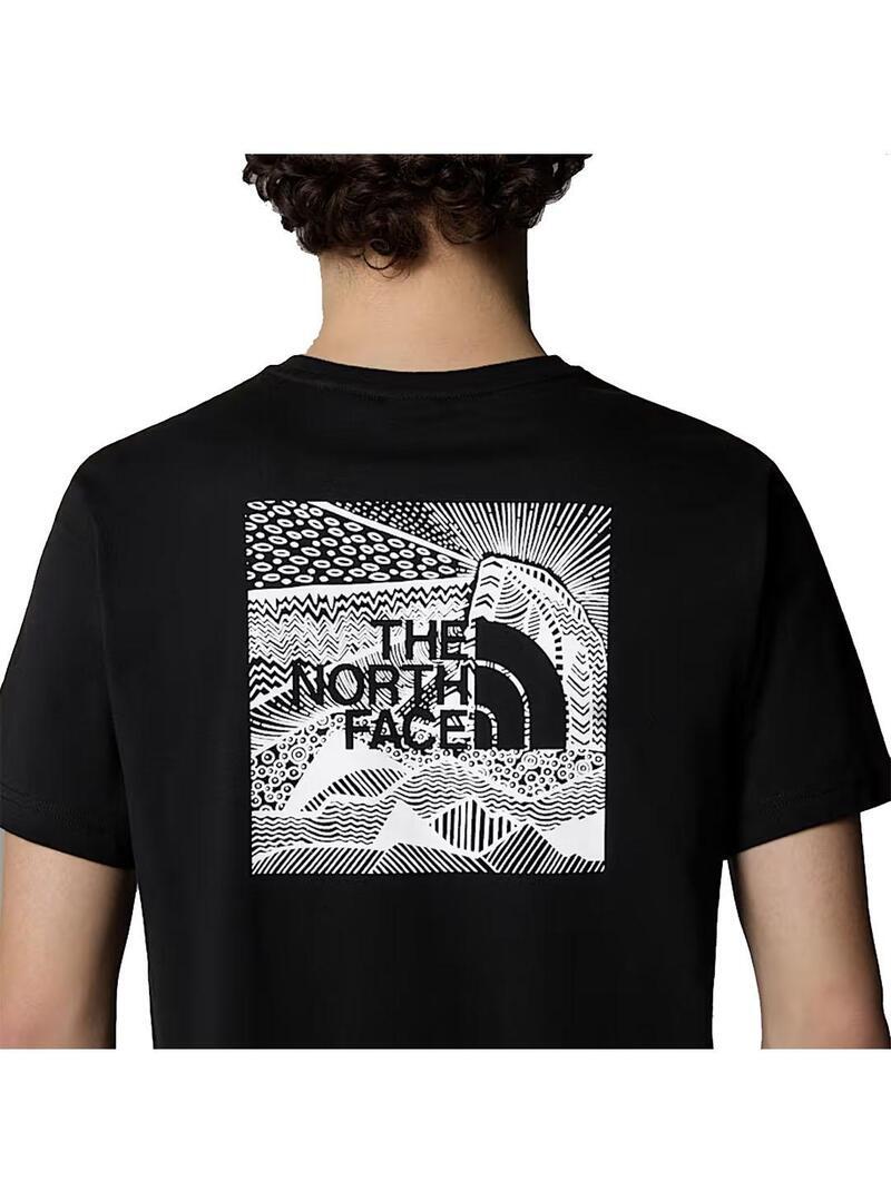 Camisa para Homem The North Face Ss box nse Preto 6/6