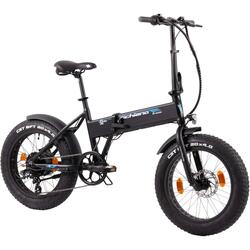 E-Boss 20" E-bike pliable avec batterie intégrée, Noir