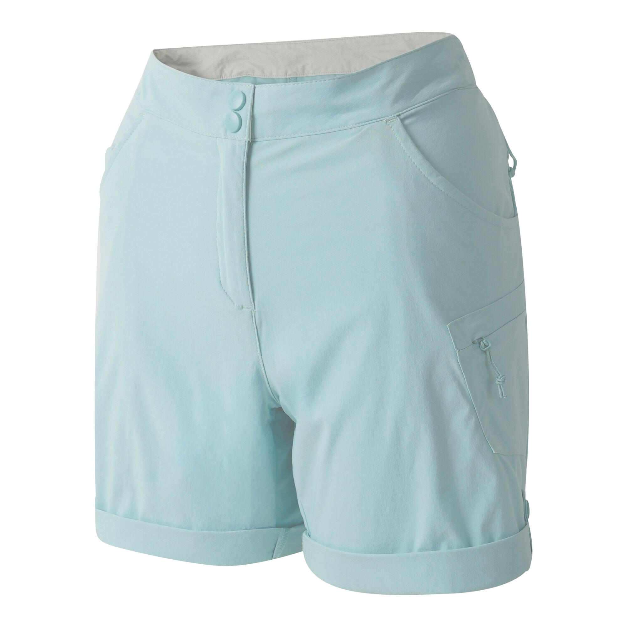 Short Uni En Nylon MELODIC Femme (Turquoise Pâle) 3/5