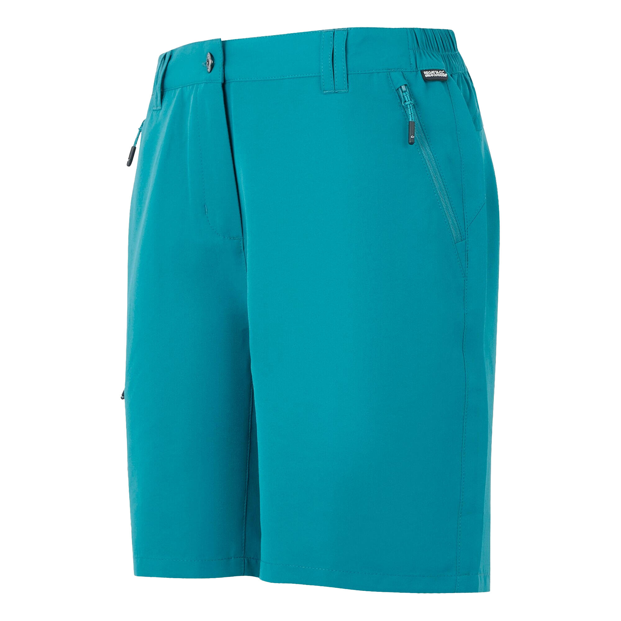 Pantaloncini Escursionismo Donna Regatta Chaska III Piuma Esotica 3/5