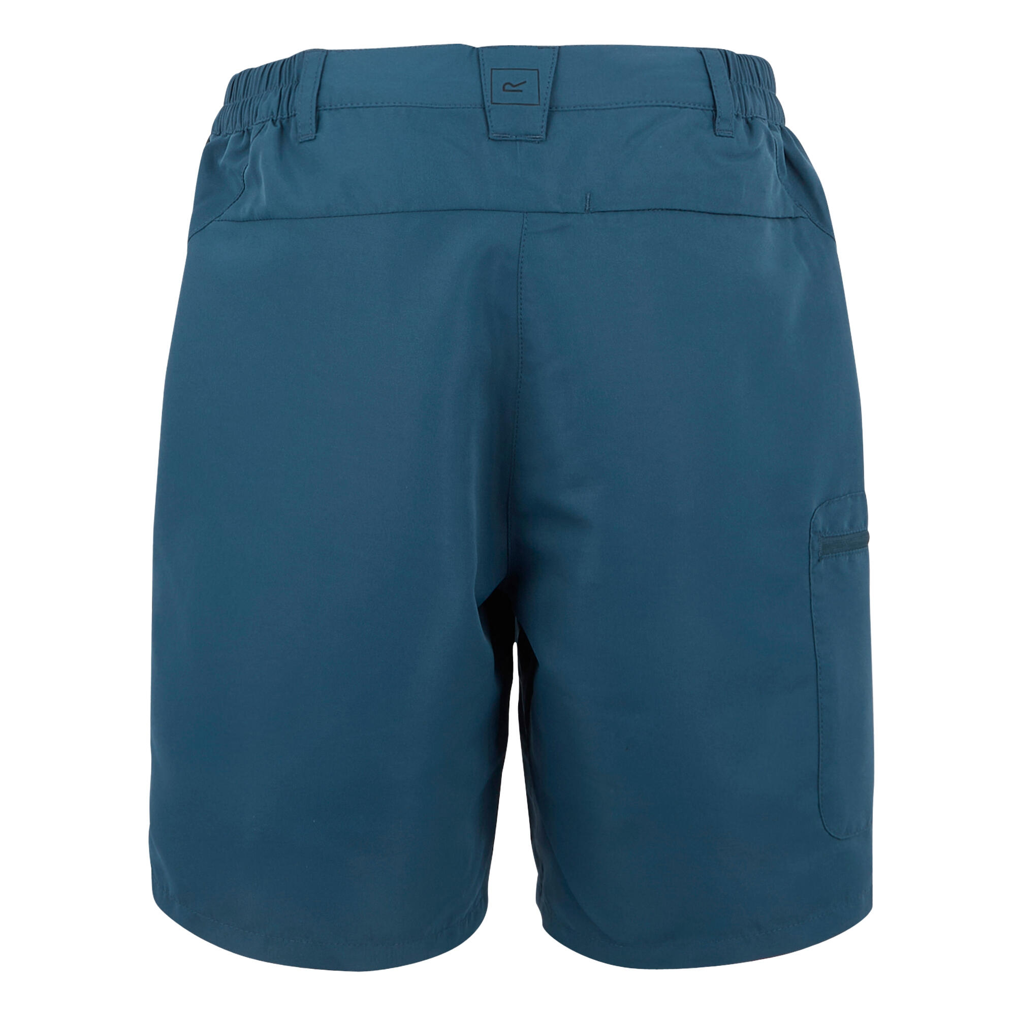 "Chaska III" Shorts für Wandern Damen Dunkles Jeansblau 2/5