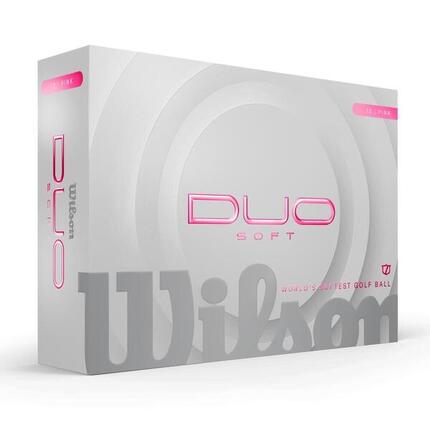 Balles de Golf Wilson Duo Soft Rose