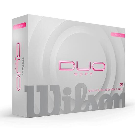 Balles de Golf Wilson Duo Soft Rose