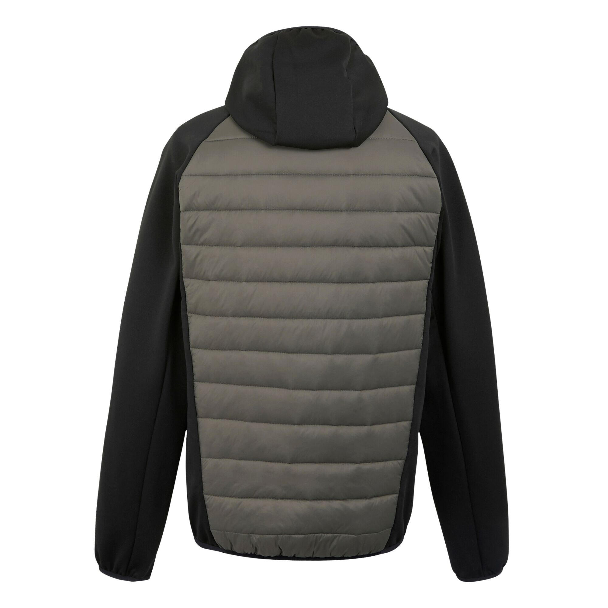 Giacca Ibrida Uomo Regatta Andreson VIII Verde Nero 2/4