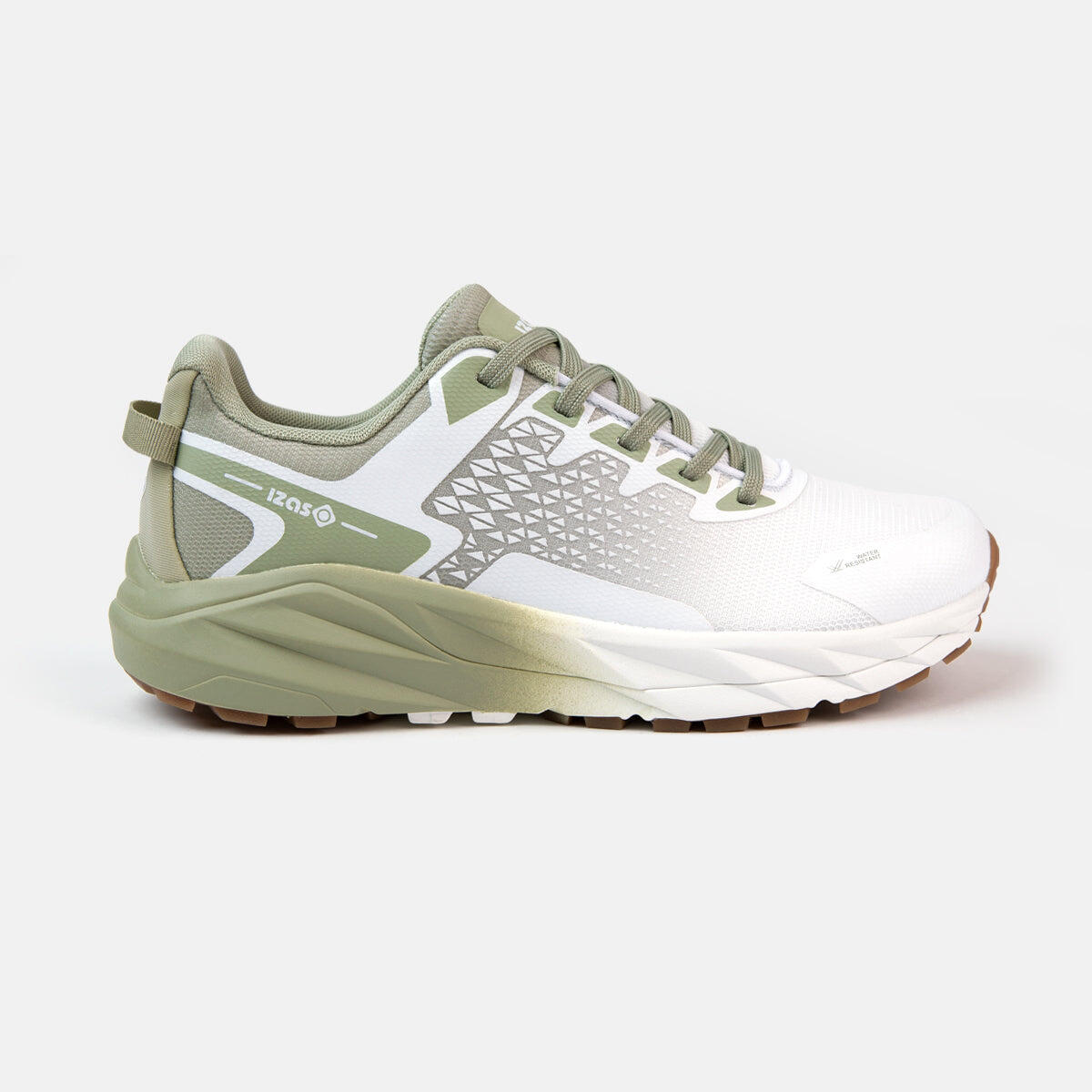 Izas - Chaussures Multi-activités Respirantes Messina Avec Semelle À Haute Adhérence - Baskets - Blanc|vert - 41 - Decathlon