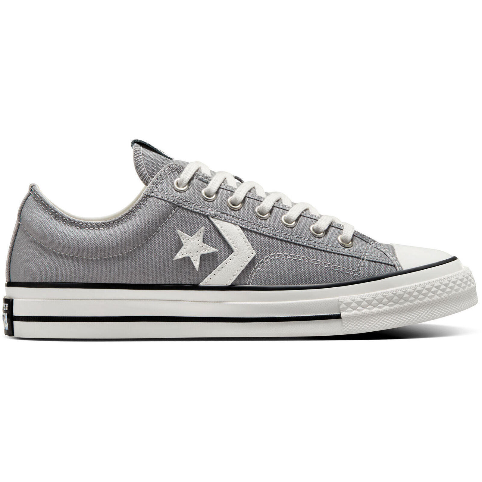 Converse - Baskets Converse Star Player 76 Premium Canvas, Gris, Unisexe - Chaussures De Sport - Gris - 44 - Decathlon