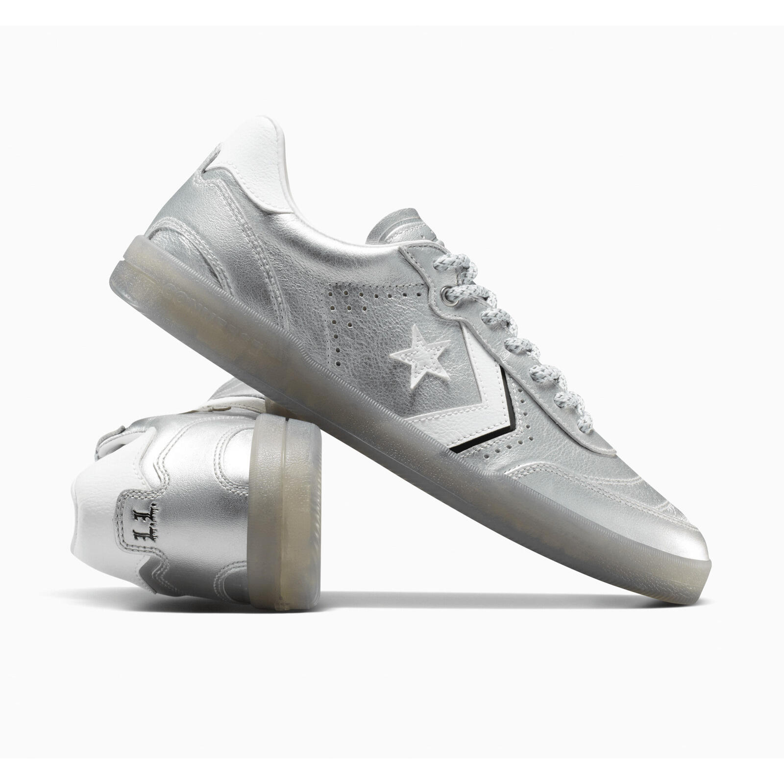 Baskets Converse CONS Louie Lopez Pro 2 Leather, Gris, Unisexe 3/5