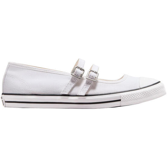 Turnschuhe Converse Chuck Taylor All Star Dainty Mary Jane, Weiß, Unisex