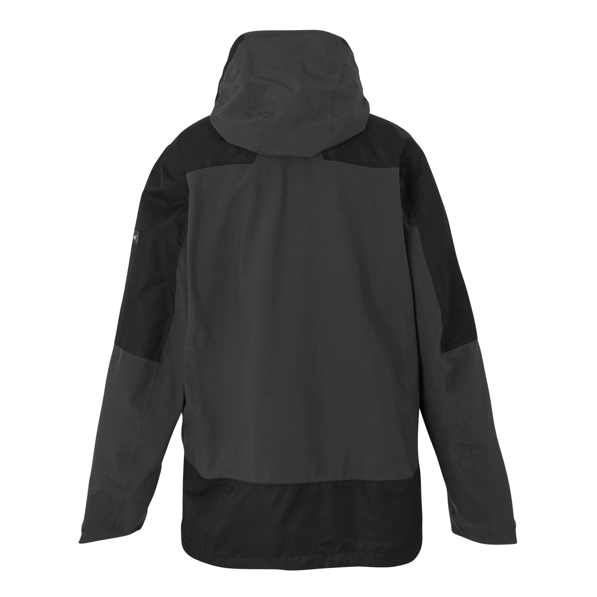 Veste Imperméable HIGHTON Homme (Cendre / Noir) 2/5