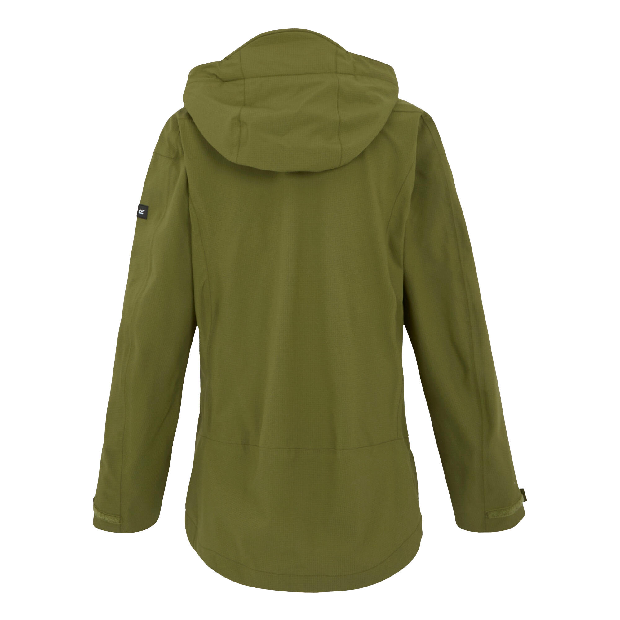 Chaqueta Impermeable Okara para Mujer Verde Nefrita, Verde Camuflaje 2/5