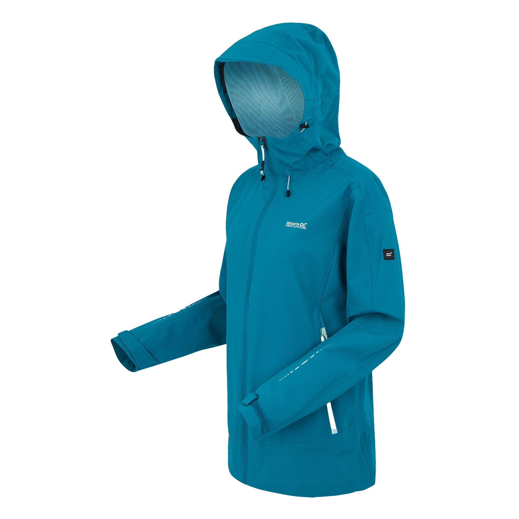 Dames Okara Waterdichte Jas (Exotisch pruim/Icy ochtend) 3/5