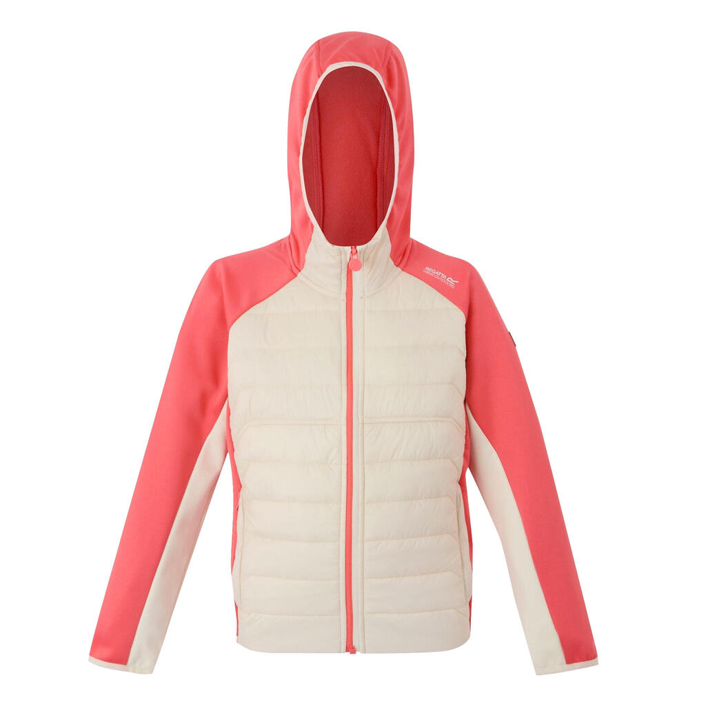 Childrens/Kids Kielder IX Hybrid Jacket (Light Vanilla/Peach Bloom)