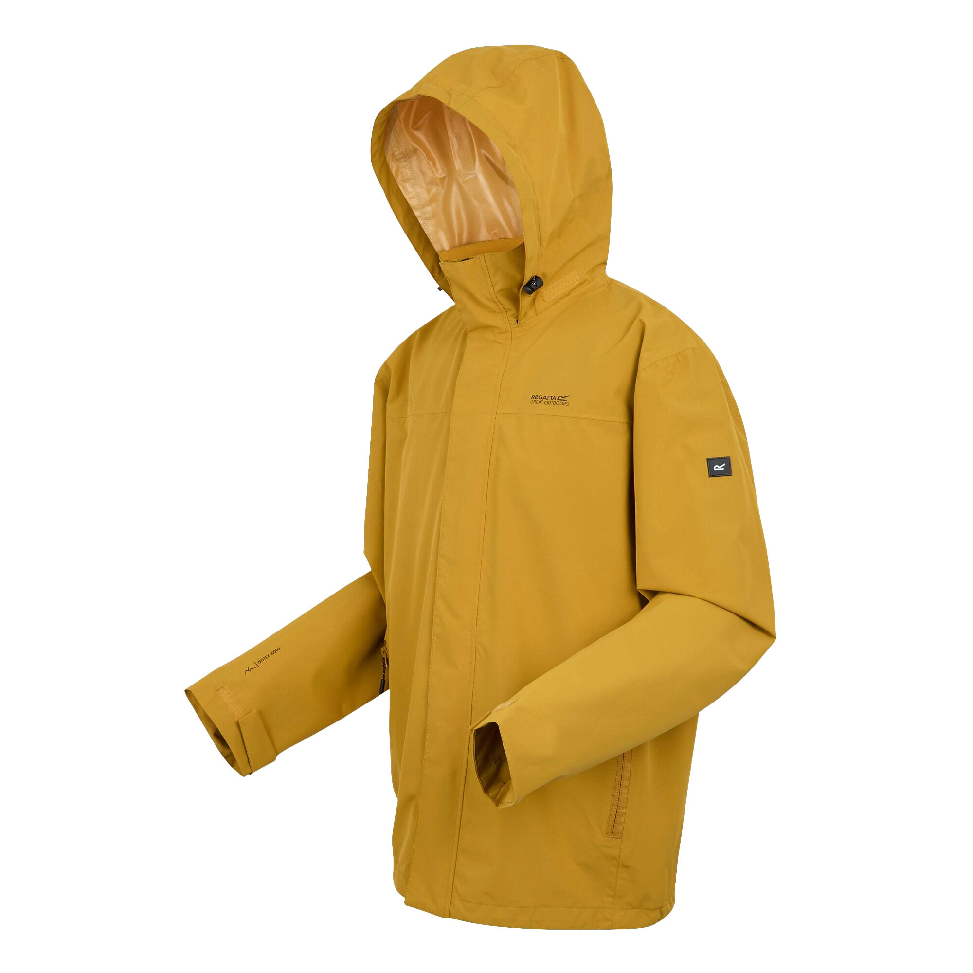 Veste Imperméable MATT Homme (Moutarde) 3/5
