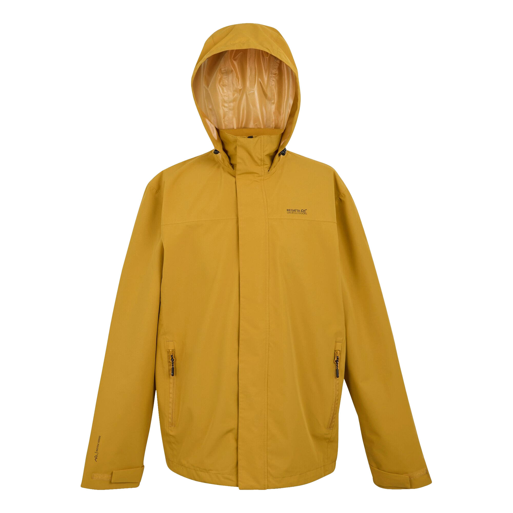 REGATTA Mens Matt II Waterproof Jacket (Mustard)