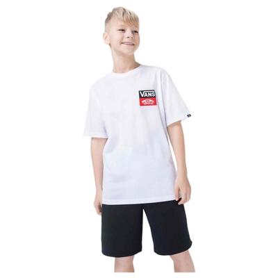 T-shirt met korte mouwen vans og logo voor unisex jongens