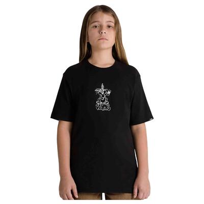T-shirt met korte mouwen vans model vn000jc2blk1 voor unisex jongens