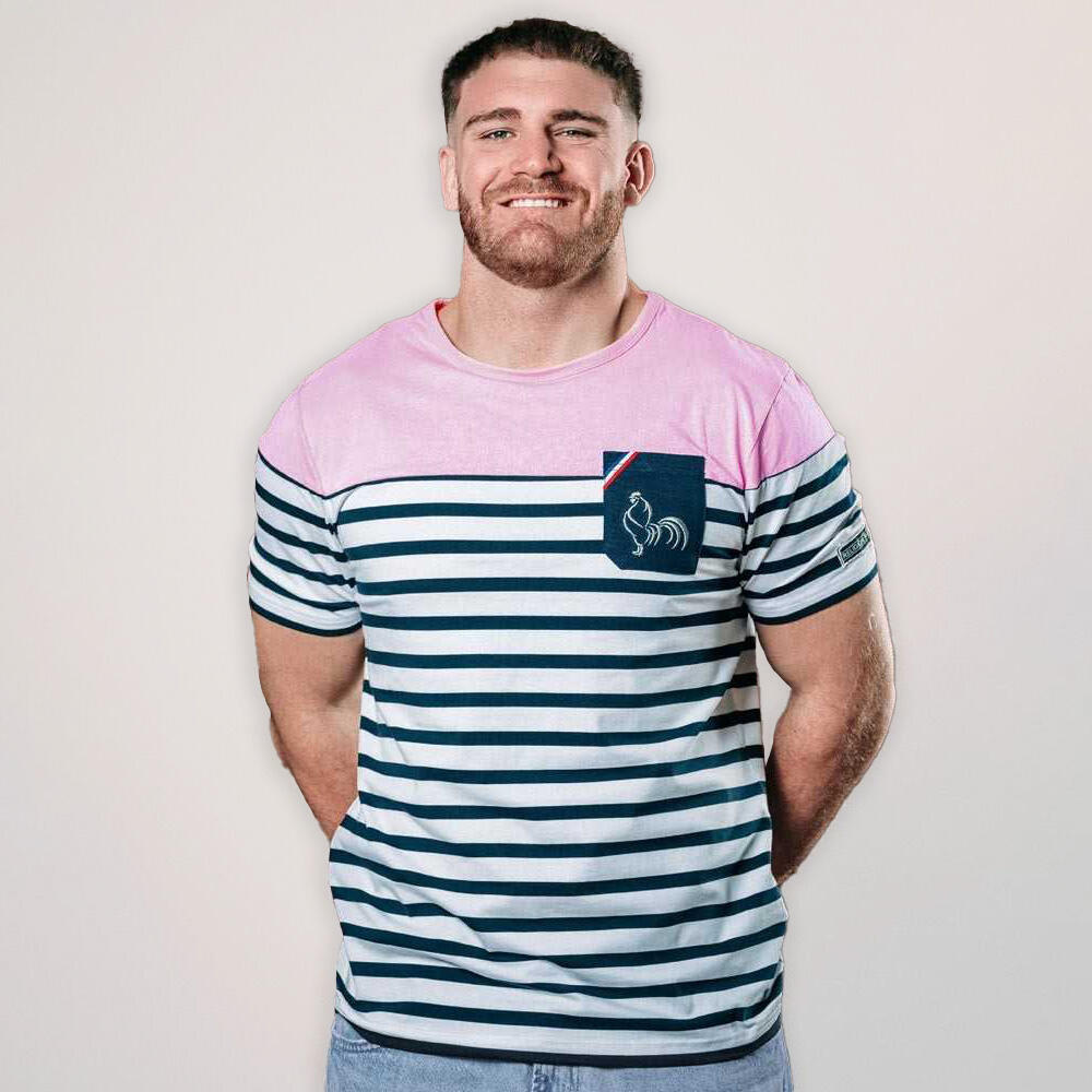 T-shirt Marinière La Max Cancan Religion Rugby 3/4