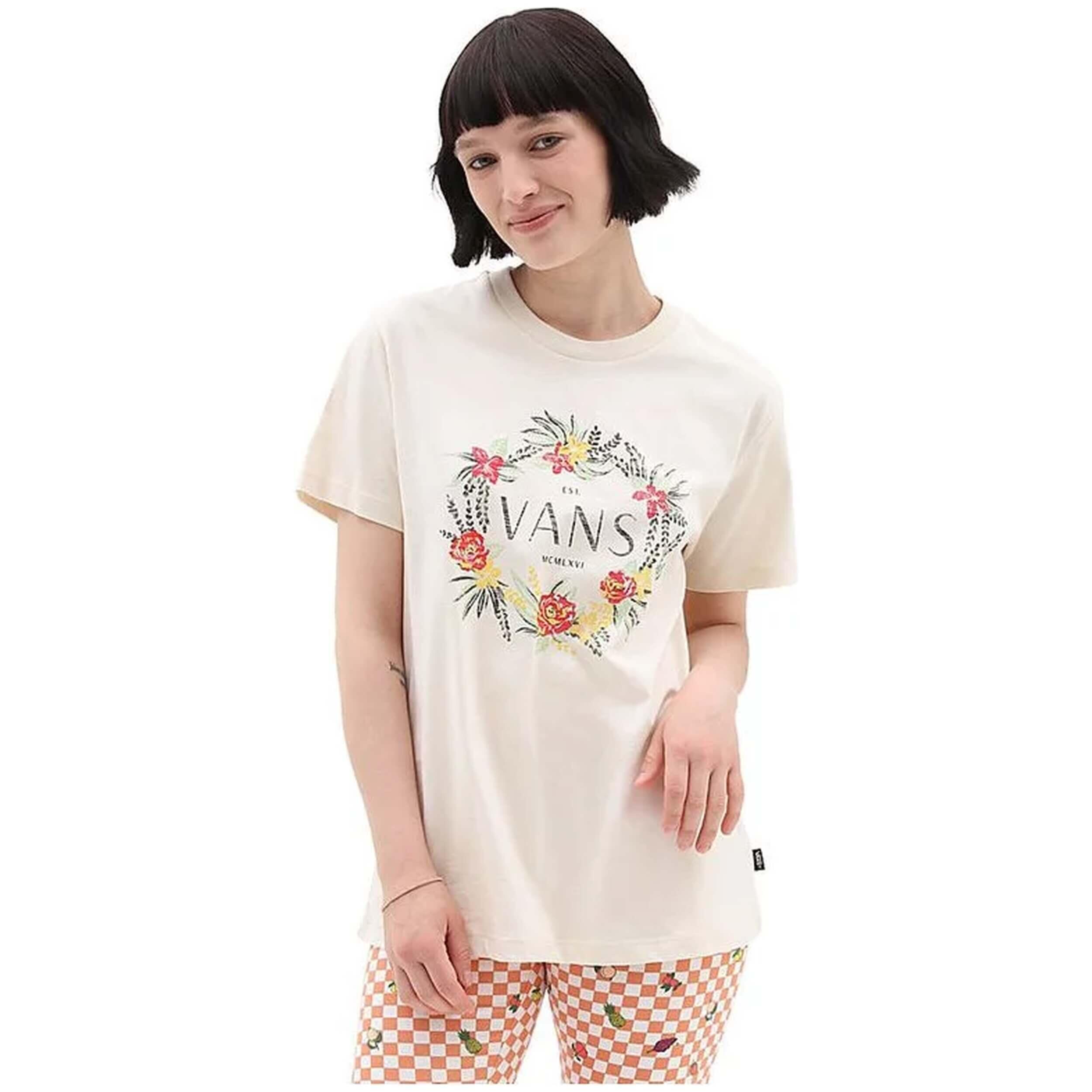 T-shirt Vans modèle VN00050E3KS1 pour femmes 1/2
