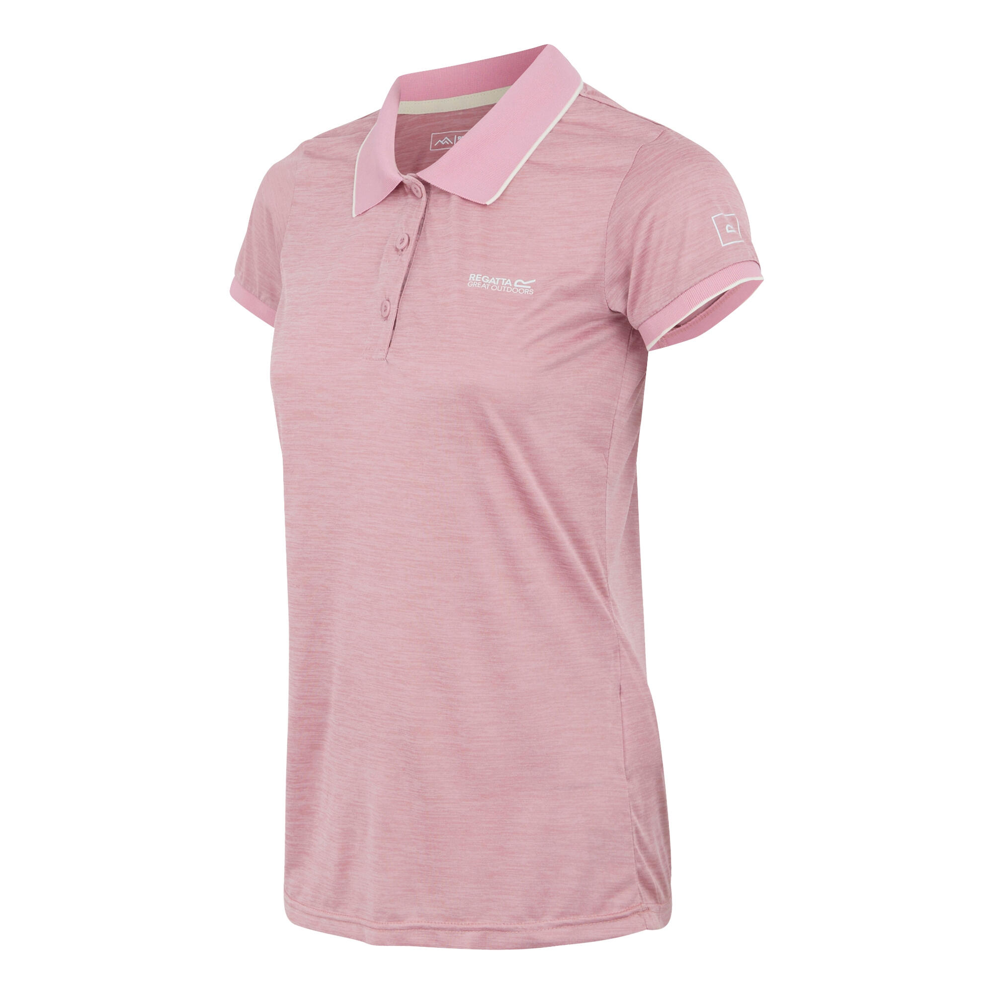 Maglietta Con Colletto Polo Donna Regatta Remex II Lilla 3/4