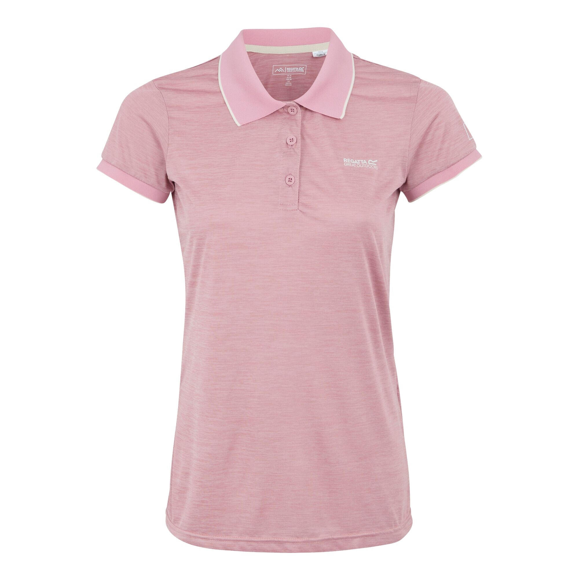 Regatta - Polo Manches Courtes Remex Femme (lilas) - T-shirt Manches Courtes - Rose - Decathlon