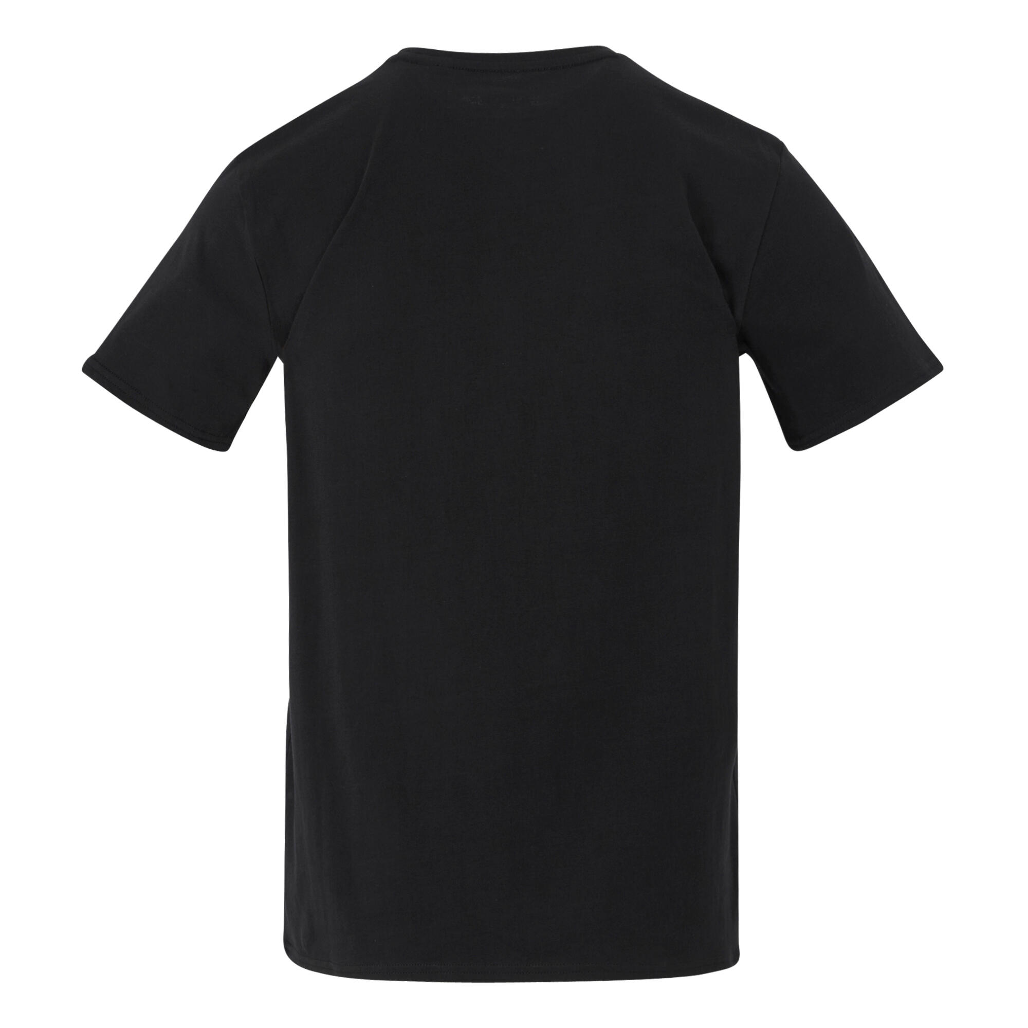 Mens Breezed V Abstract Mountain TShirt (Black) 2/4