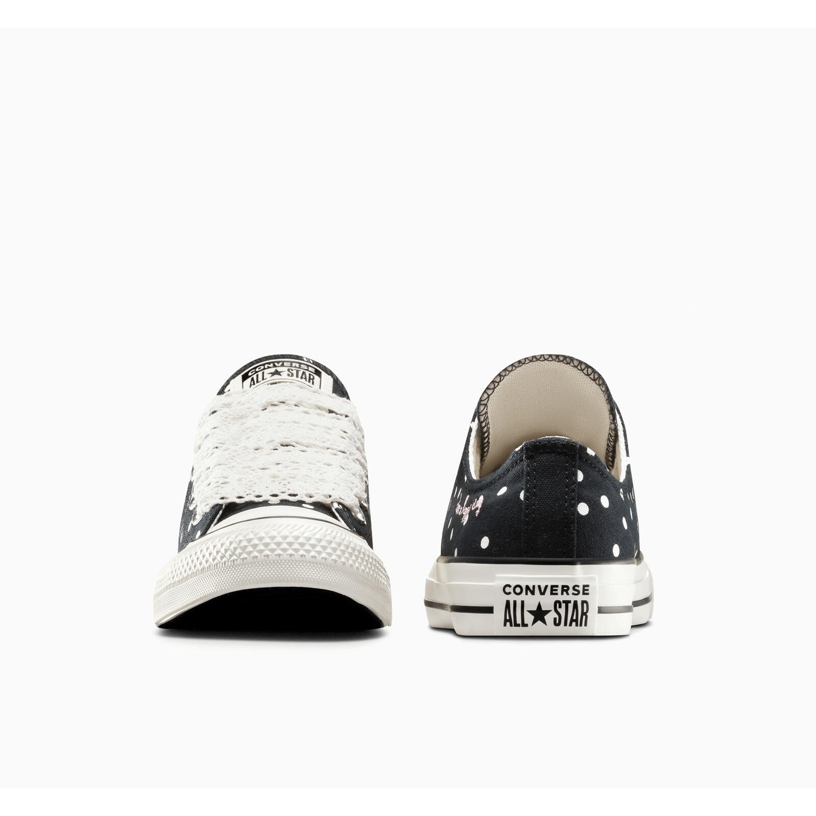 Baskets Converse Chuck Taylor All Star Polka Dot, Noir, Unisexe 4/6