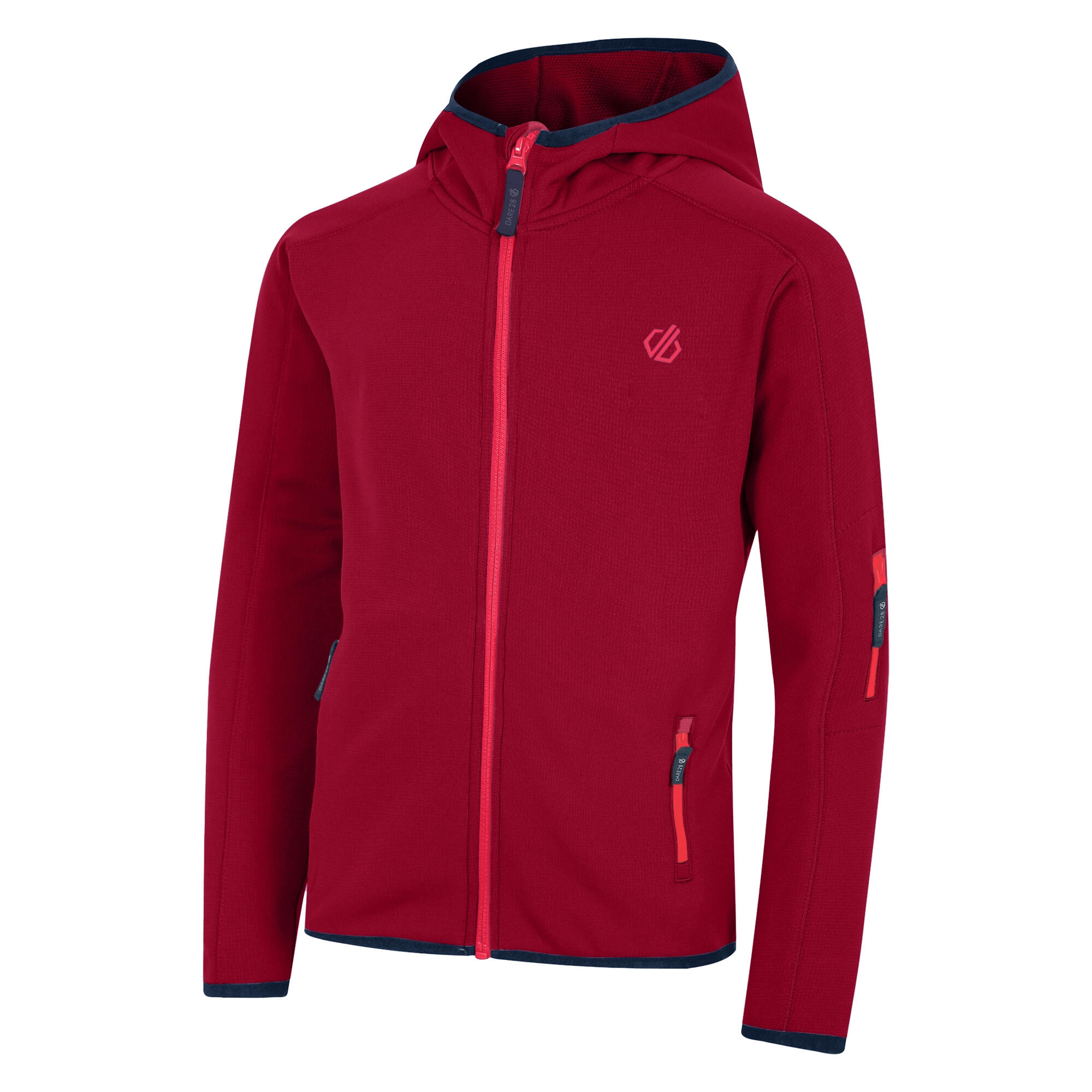 "Explore" Fleecejacke für Kinder Rote Beete 3/5