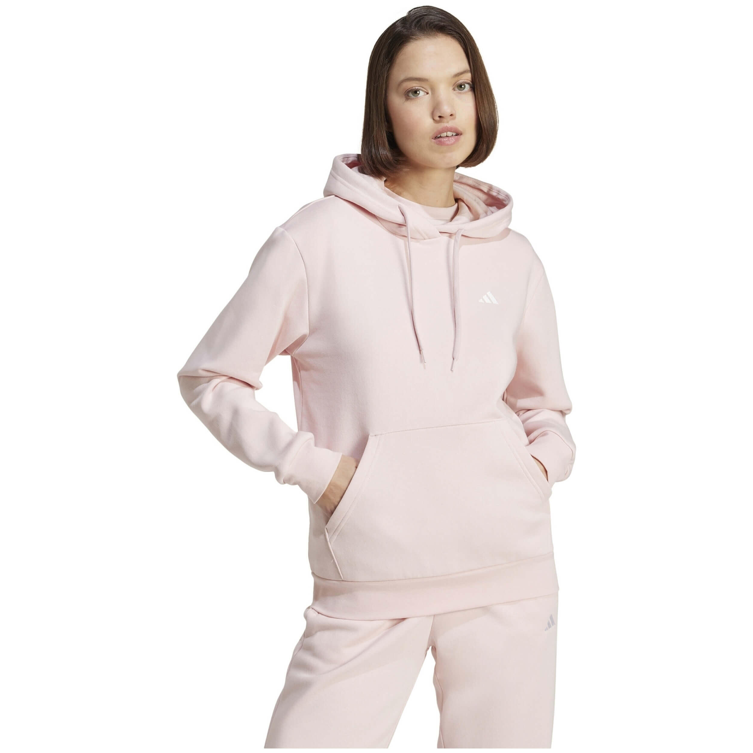 Felpa con cappuccio Adidas modello IY1649 per donne 2/5