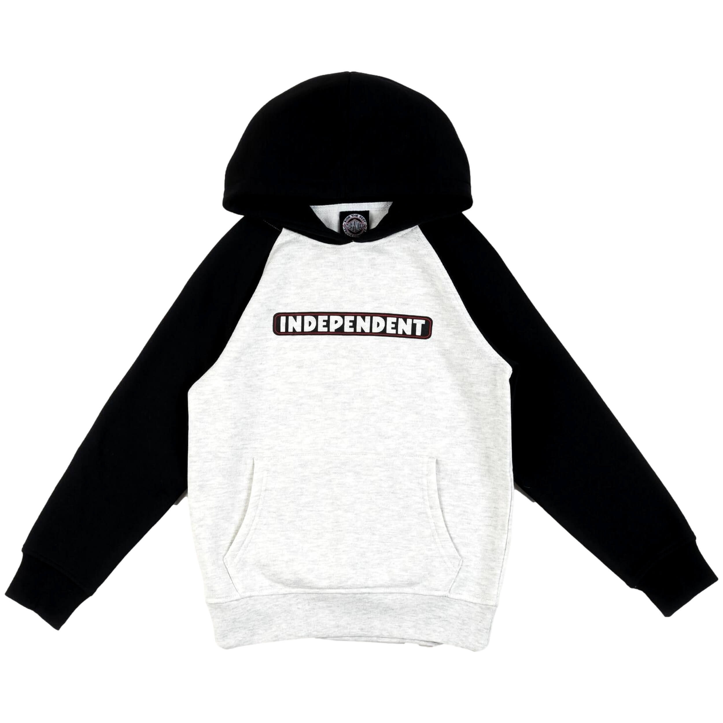 Sweat à capuche Independent modèle 025-BLK pour unisexe enfants 1/1