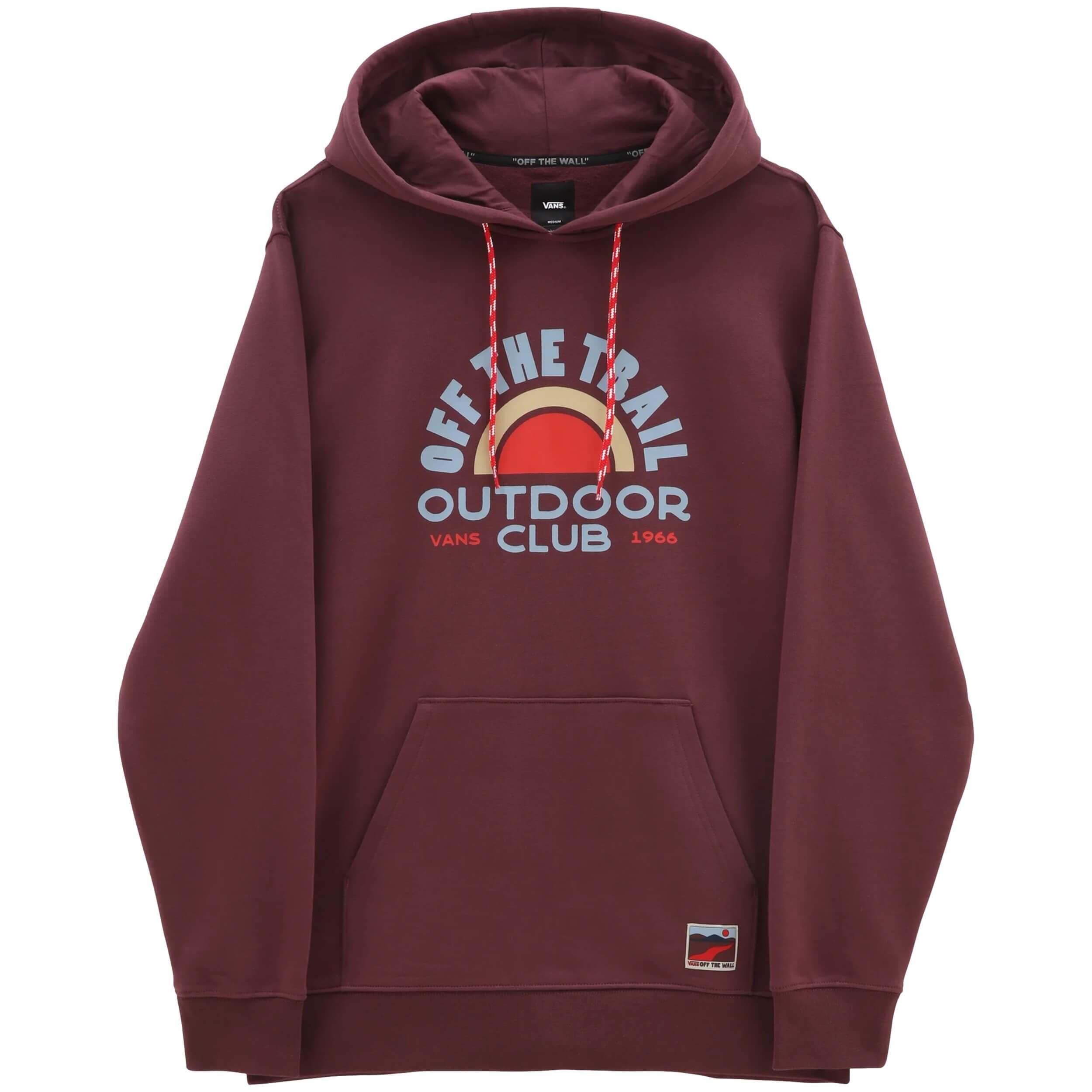 Felpa con cappuccio Vans modello VN000089ALI-GRA per uomini 4/4