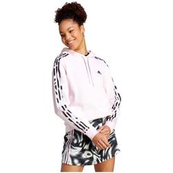 Sweat à capuche Adidas VIBAOP 3S HD pour femmes