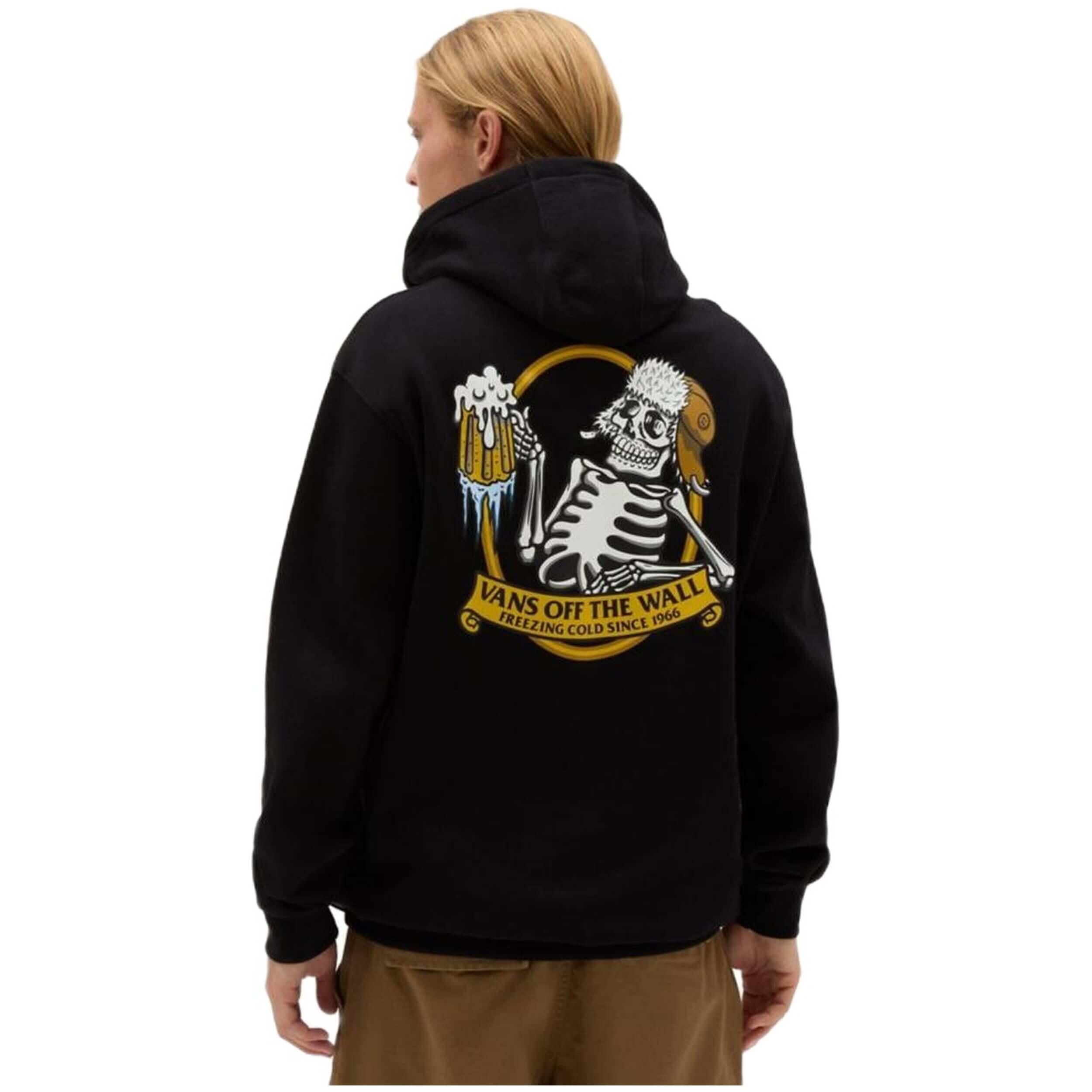 Felpa con cappuccio Vans Freezing Cold per uomini 5/5