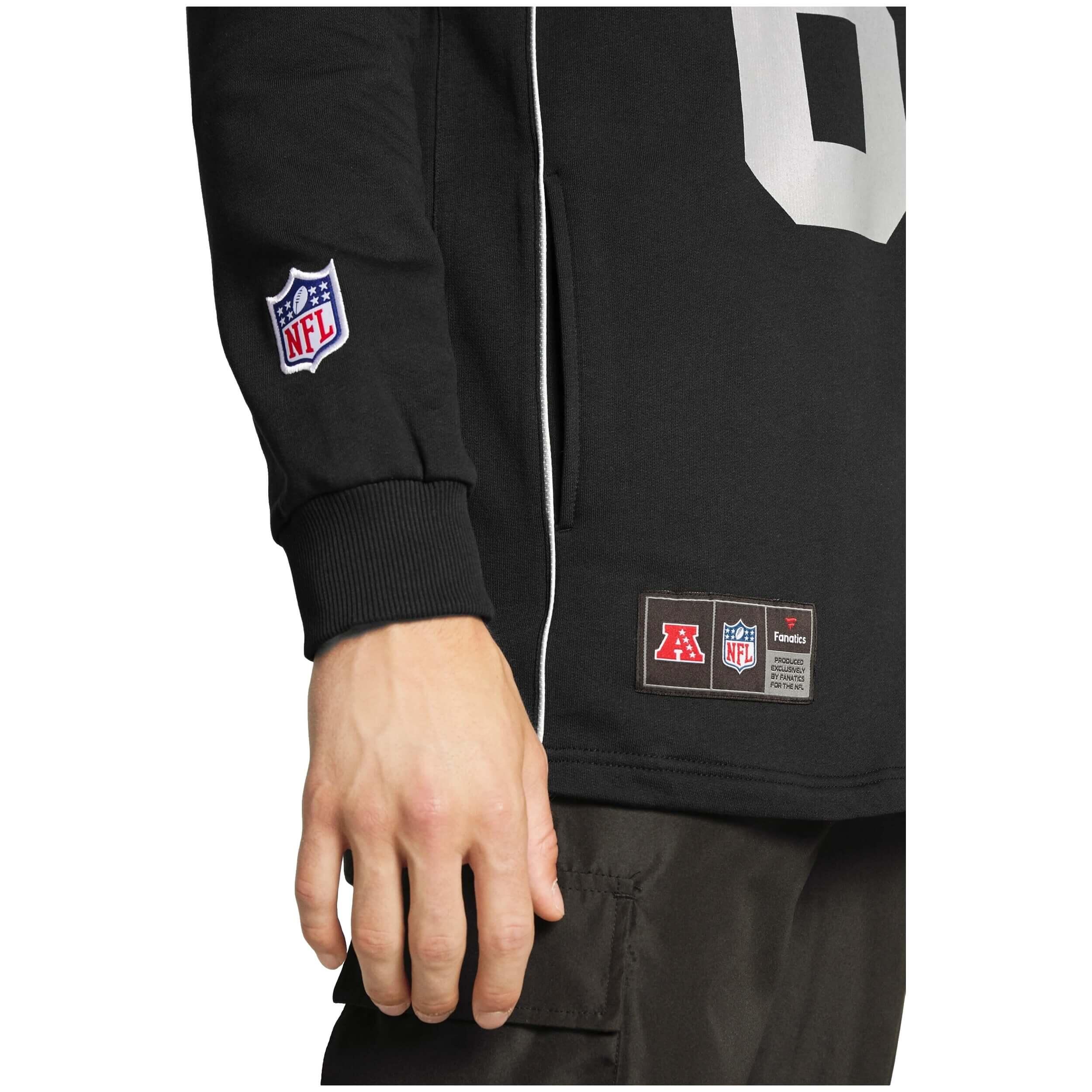 Sweat à capuche Fanatics modèle 8888M-BLK-LVR-FOH pour homme 4/5