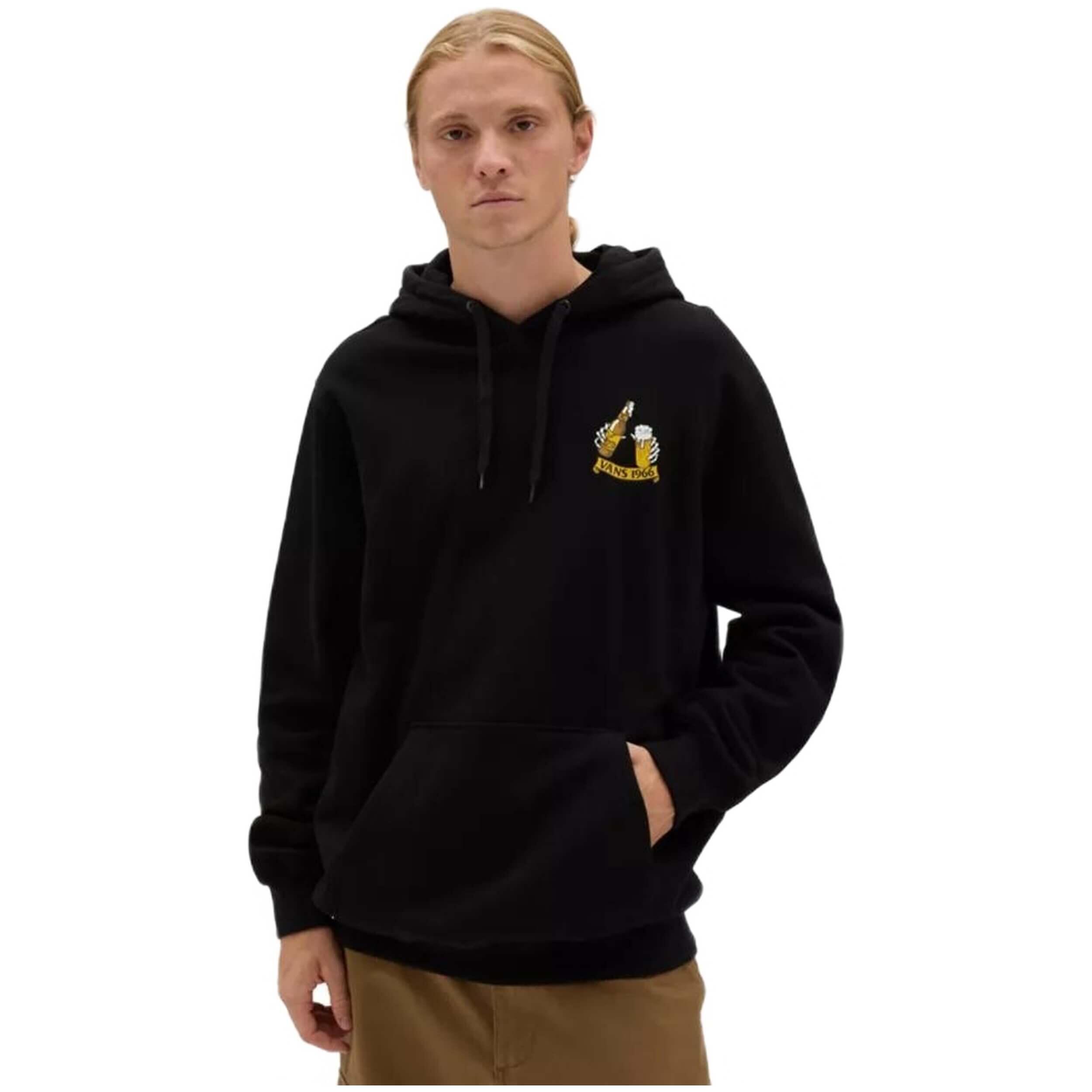 Felpa con cappuccio Vans Freezing Cold per uomini 3/5