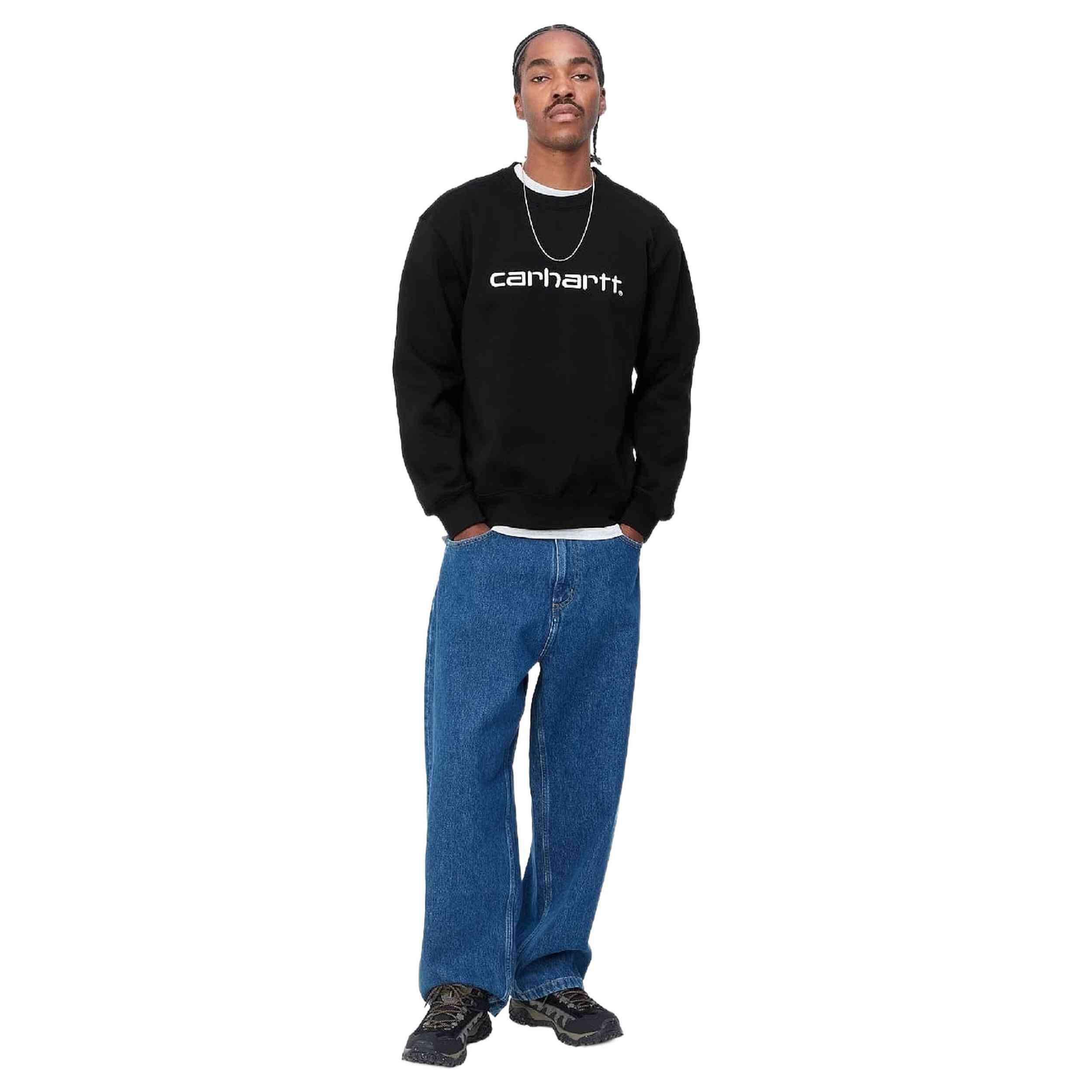 Felpa Carhartt wip modello I030546-0D2-XX-BLK per uomini 5/5