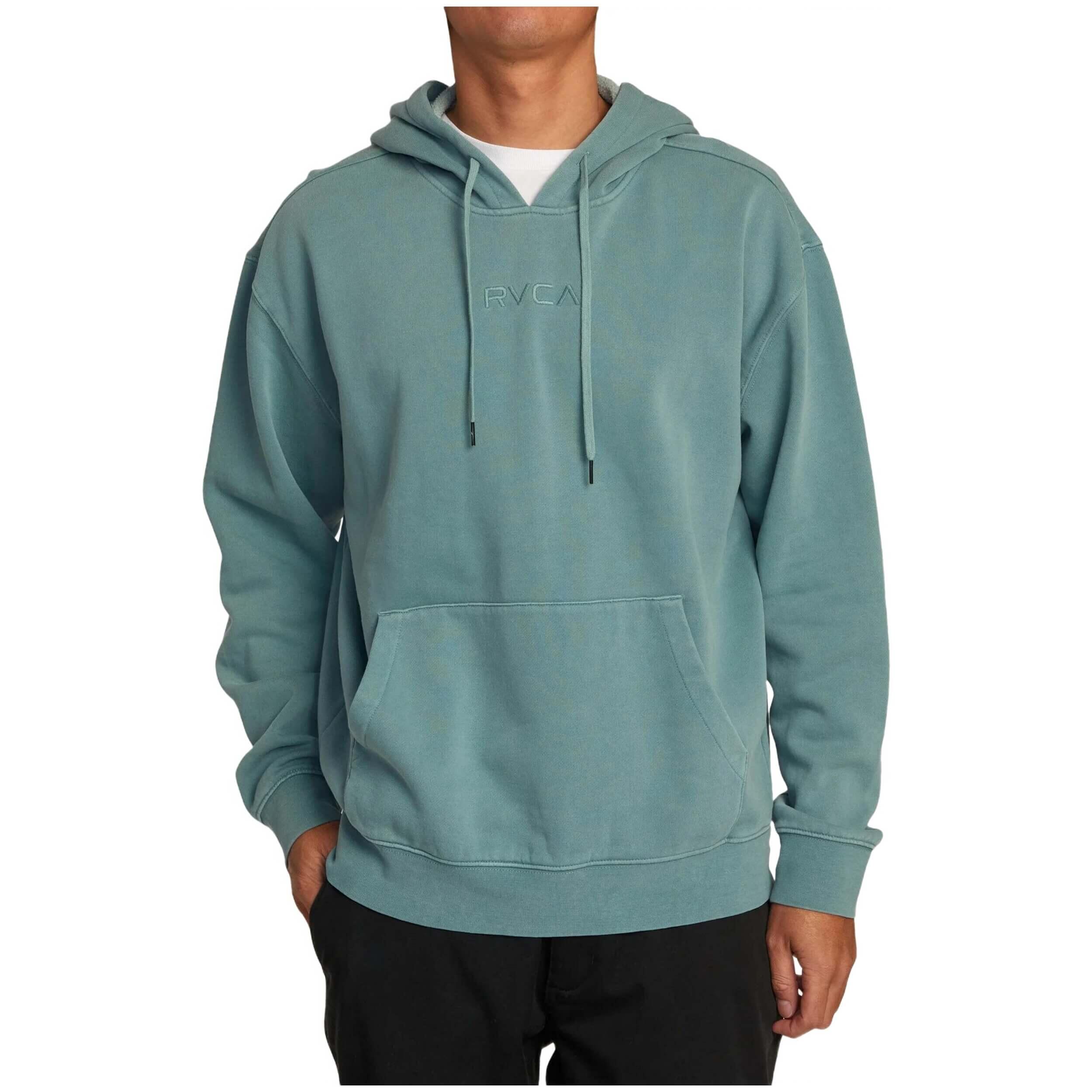 Sweat à capuche Rvca modèle AVYFT00339-BKW0 pour homme 1/2