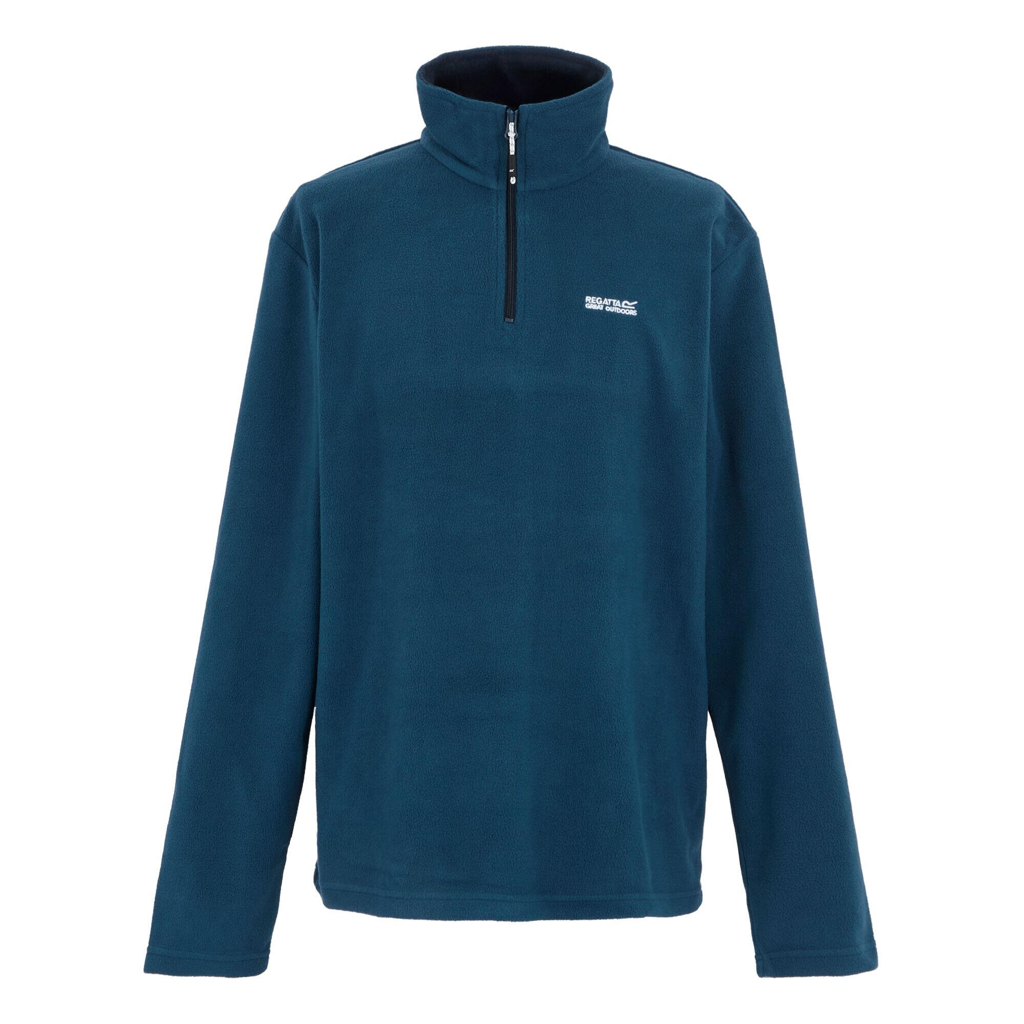 REGATTA Great Outdoors Mens Thompson Half Zip Fleece Top (Moonlight Denim/Navy)
