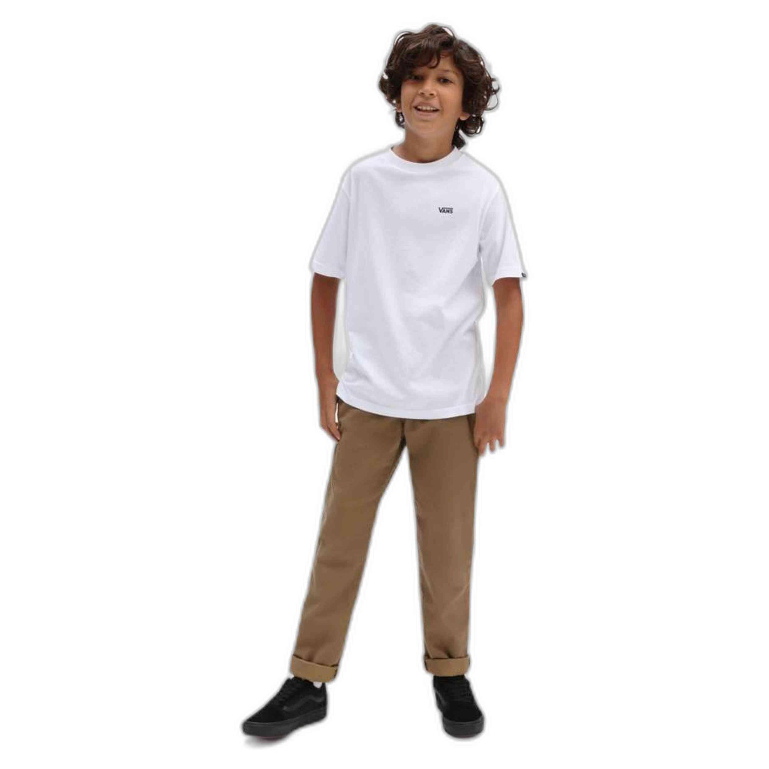 T-shirt Vans modèle VN0A4MQ3WHT1 pour unisexe enfants 2/4