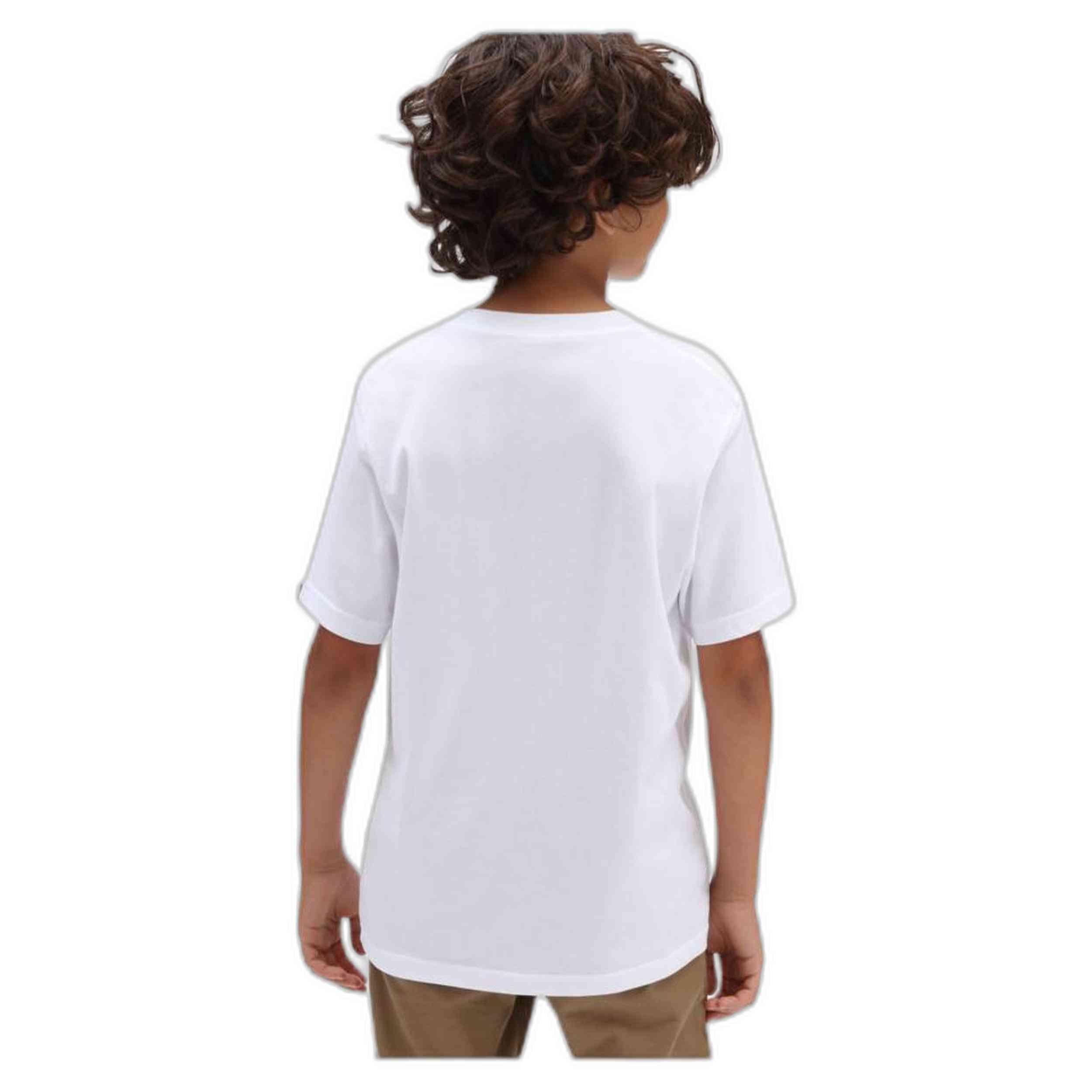 T-shirt Vans modèle VN0A4MQ3WHT1 pour unisexe enfants 3/4